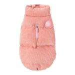 FuzzYard chaqueta pana para perros modelo Mosman Puffer rosa